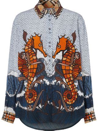 burberry seahorse|Burberry her men's clothing.